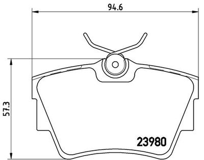 Pastiglie freno posteriore Fiat talento bus (296_) 06/16-