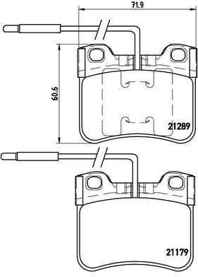 Pastiglie freno anteriore Citroën ax (za-_) 07/86-12/98