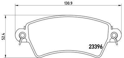 Pastiglie freno anteriore Citroën xsara (N1) 04/97-12/05