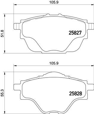 Pastiglie freno posteriore Citroën C4 grand picasso II (d