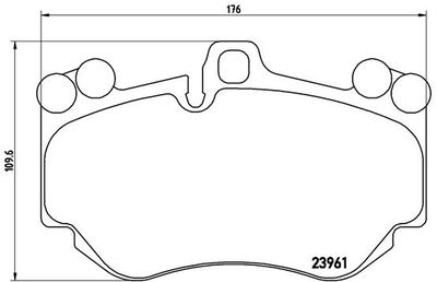 Pastiglie freno anteriore Audi R8 (4S3, 4SP) 07/15-> / a