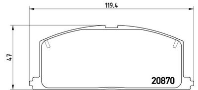 Pastiglie freno anteriore Toyota (faw) corolla ex (_E12_