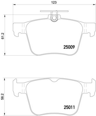 Pastiglie freno posteriore Audi (faw) A3 Limousine (85S,