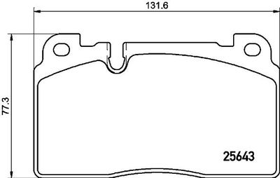Pastiglie freno anteriore Audi Q5 (8RB) 11/08-12/17