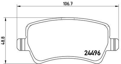 Pastiglie freno posteriore Land Rover (chery) discovery s