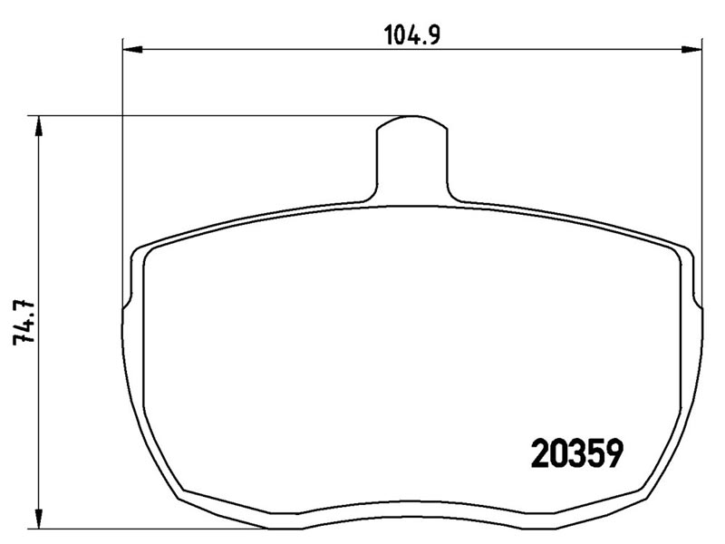 Pastiglie freno anteriore Alfa Romeo ar 8 platform/chass