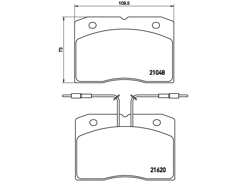 Pastiglie freno anteriore Alfa Romeo ar 8 platform/chass