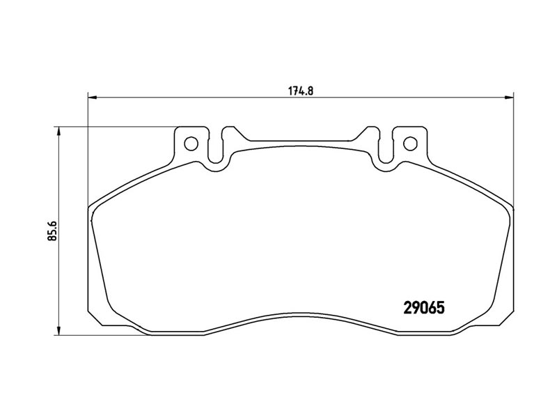 Pastiglie freno ant./ posteriore Iveco eurocargo i-iii 01/91-09