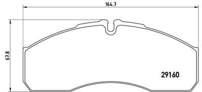 Pastiglie freno anteriore Iveco daily III platform/chass