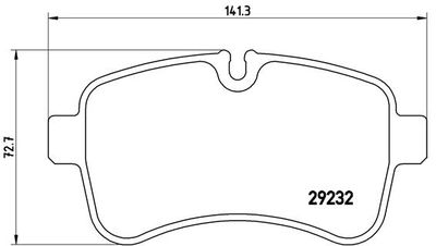 Pastiglie freno posteriore Iveco daily citys bus 06/14-10