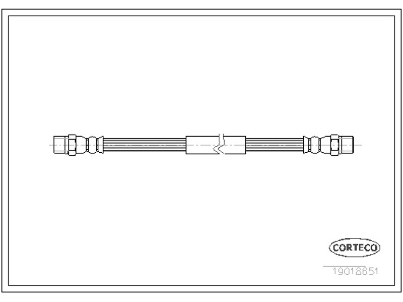 Tubo freno VW.l.t. typ 2