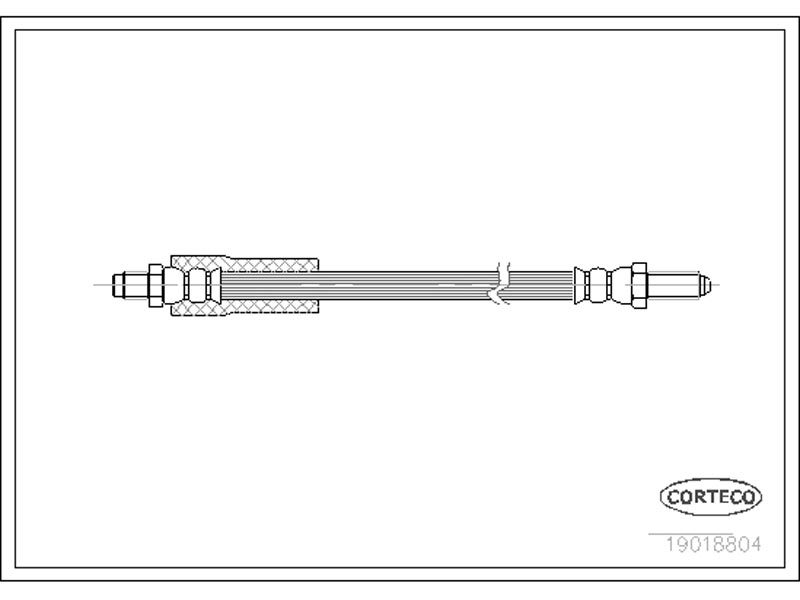 Tubi freno Ford sierra 08/82