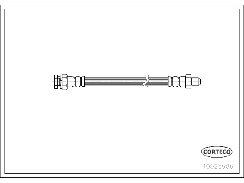 Brake hose Mitsubishi