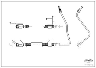 Tubi freno Ford escort v-vi SX
