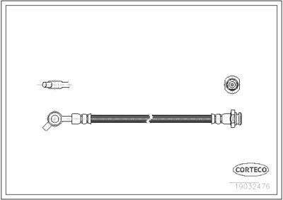 Tubi freno brkh Nissan patrol front