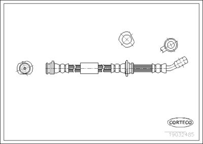 Tubi freno brkh Nissan sunny front