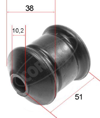 Supporto tirante trasversale Ford