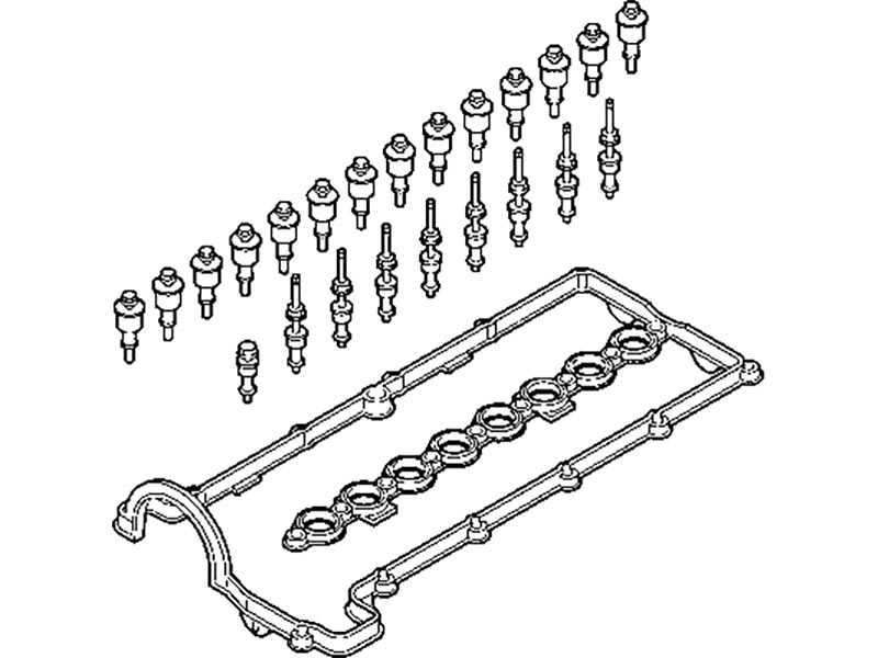 BMW valve cover gasket set