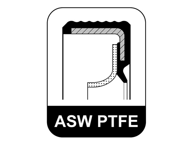Oil seal, crankshaft