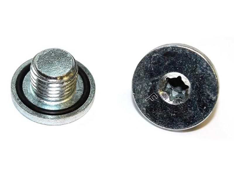 Sealing screw, oil pan