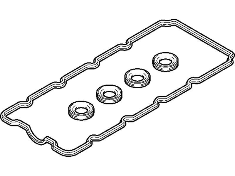 Gasket set, cylinder head cover