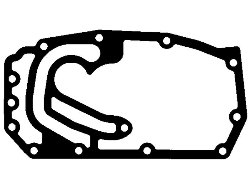 Gasket, crankcase cover (engine block)