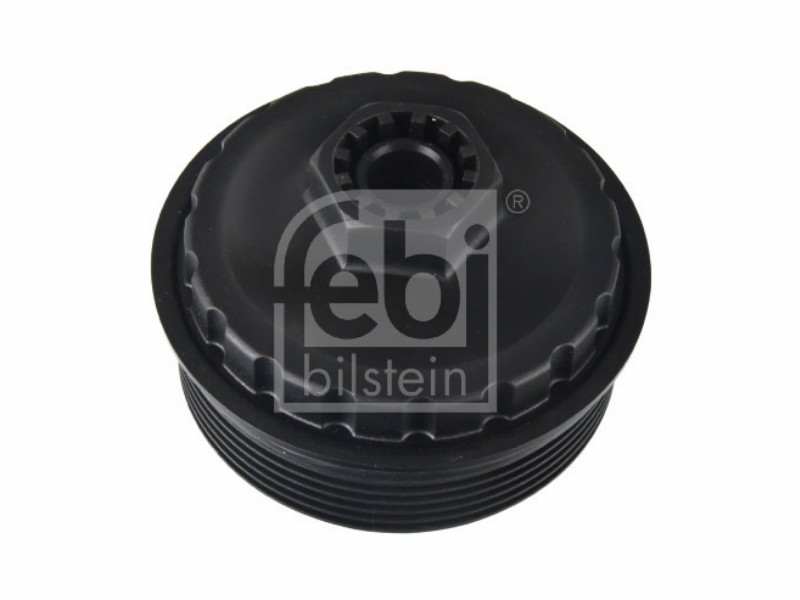 Coperchio filtro olio con anello tenuta