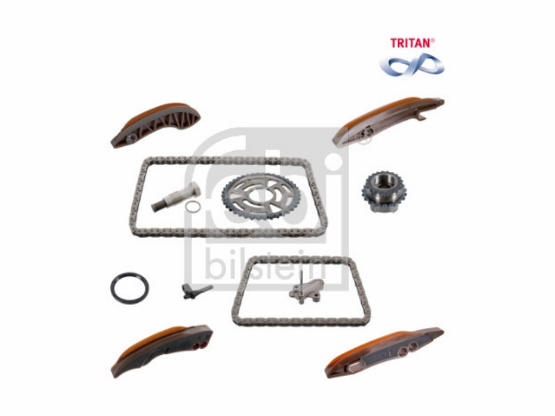 Kit catena distribuzioneper albero camme rivestito TRITAN©