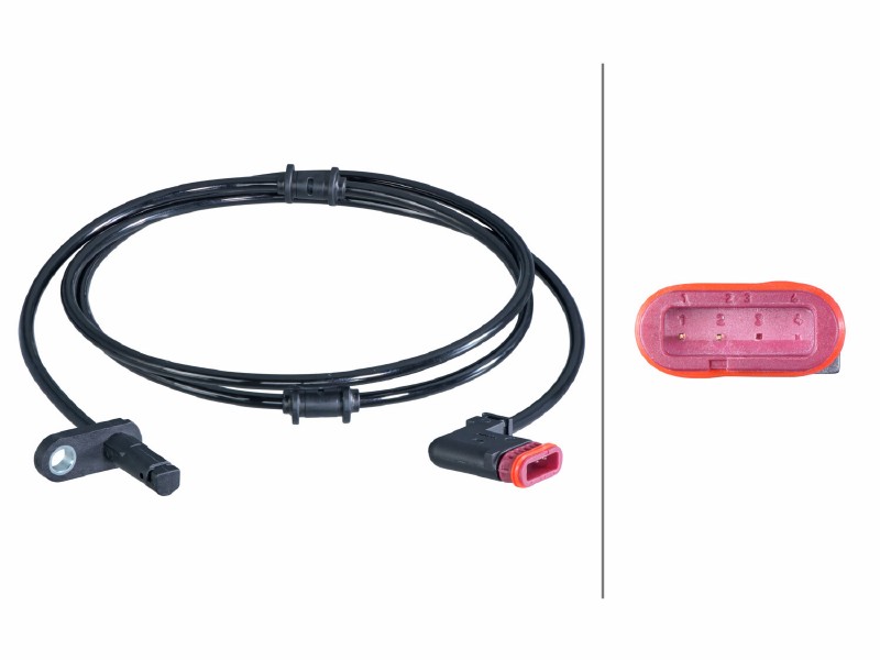 Wheel speed sensors