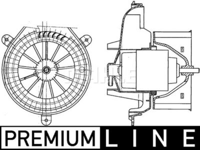Mahle ab 269 000P / ventilatore abitacolo behr *** premium line ***