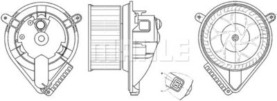 MAHLE AB 272 000S / Ventilatore abitacolo BEHR