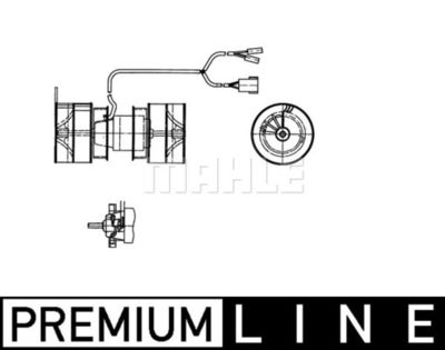 Mahle ab 33 000P / ventilatore abitacolo behr *** premium line ***