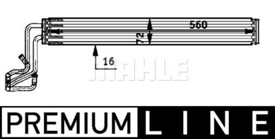 Mahle clc 50 000P / radiatore olio, sterzo behr *** premium line ***