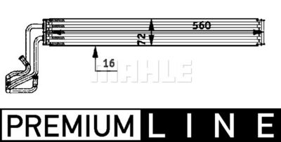Mahle clc 51 000P / radiatore olio, sterzo behr *** premium line ***
