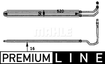 Mahle clc 53 000P / radiatore olio, sterzo behr *** premium line ***
