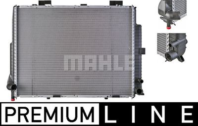 MAHLE CR 289 000P / Radiatore, Raffreddamento motore BEHR *** PREMIUM LINE ***