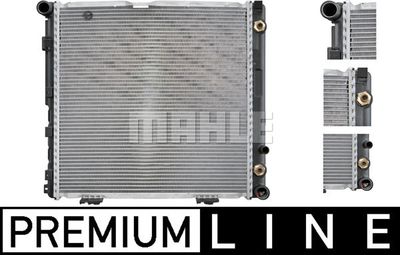 MAHLE CR 291 000P / Radiatore, Raffreddamento motore BEHR *** PREMIUM LINE ***
