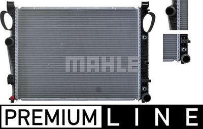 MAHLE CR 302 000P / Radiatore, Raffreddamento motore BEHR *** PREMIUM LINE ***