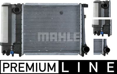 MAHLE CR 483 000P / Radiatore, Raffreddamento motore BEHR *** PREMIUM LINE ***