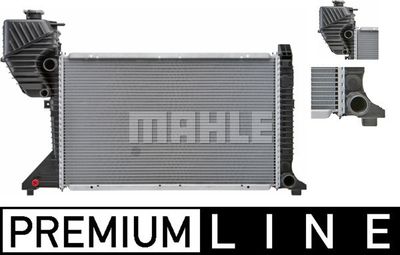 MAHLE CR 697 000P / Radiatore, Raffreddamento motore BEHR *** PREMIUM LINE ***