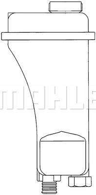 MAHLE CRT 51 000S / Serbatoio compensazione, Refrigerante BEHR