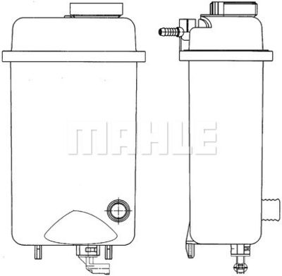 MAHLE CRT 52 000S / Serbatoio compensazione, Refrigerante BEHR