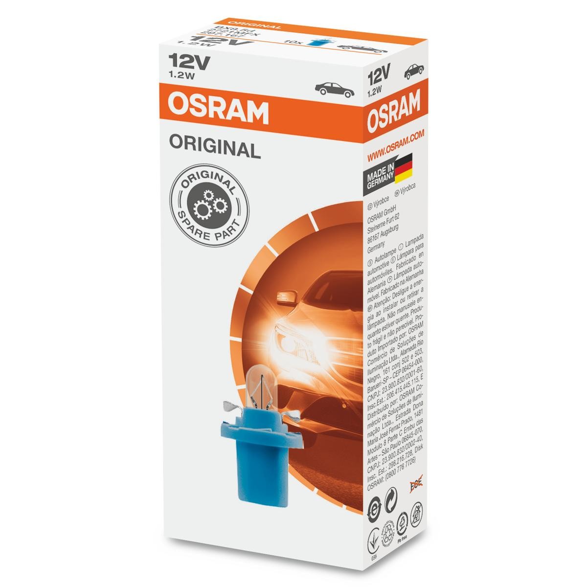 ORIGINAL per circuiti stampati da 1,5mm azzurro 12V