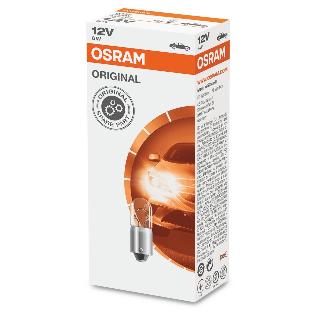 Original minixen 6W BA9s 12V