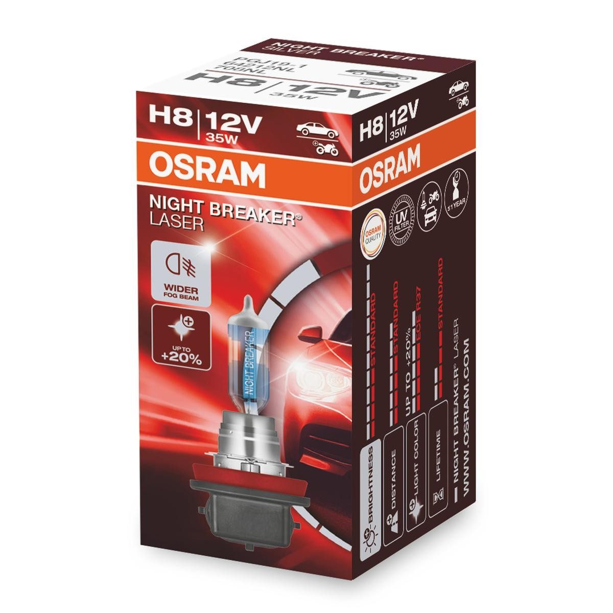 Night breaker© laser H8 12V H8