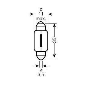 Original minixen siluro 36mm 6W SV8,5-8 12V