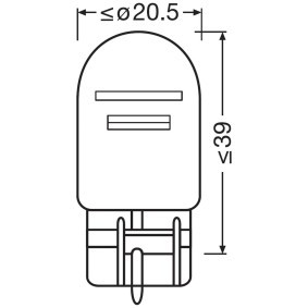 Original W21/5W 12V W21/5W lamp T20