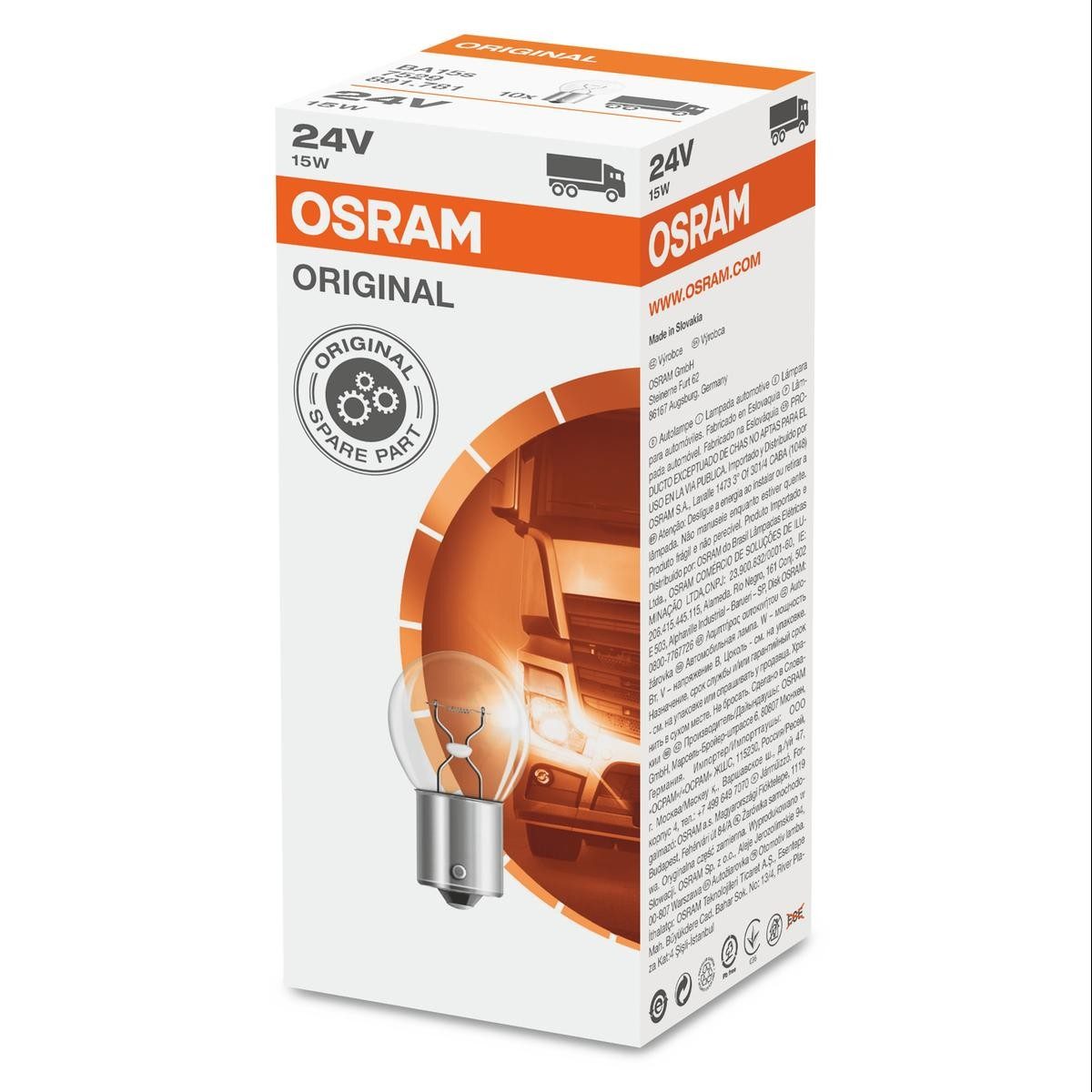 Original 15W BA15s 24V