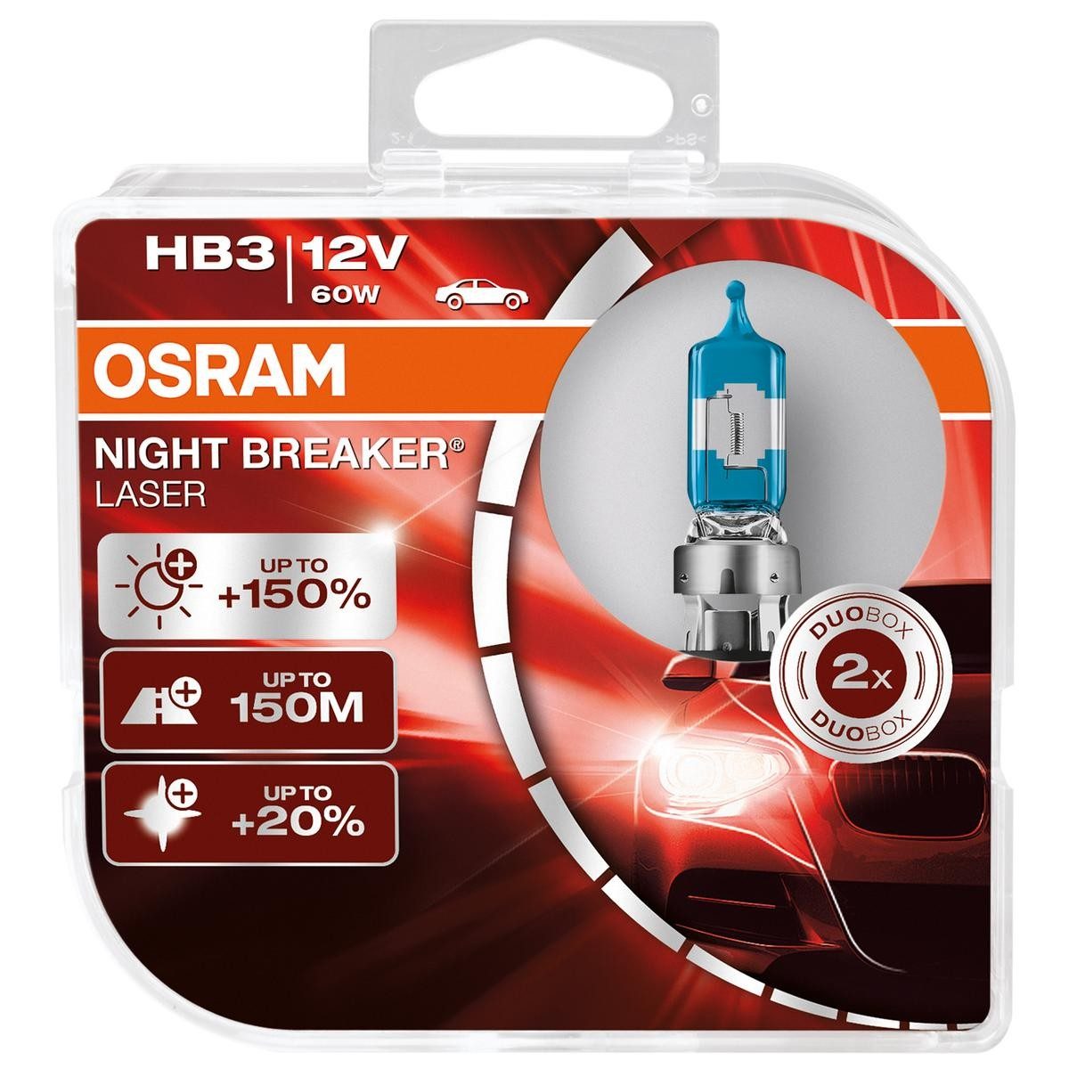 Night breaker© laser HB3 12V duobox HB3