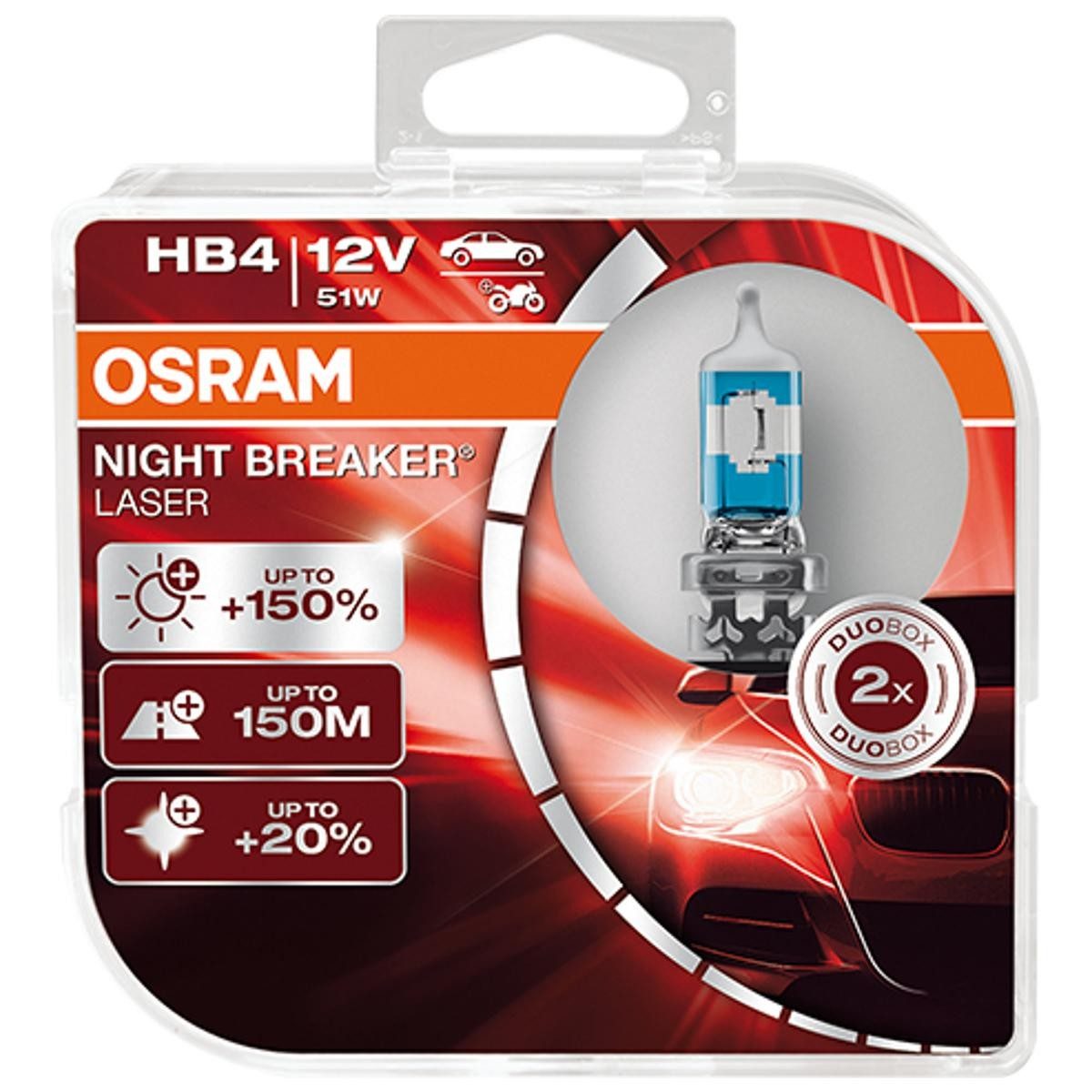 Night breakerï¿½ laser HB4 12V HB4